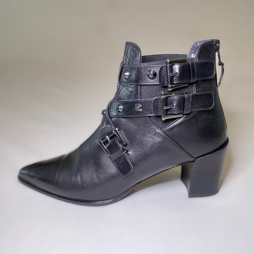 Black Stuart Weitzman Bootcamp Booties - 10 - image 2